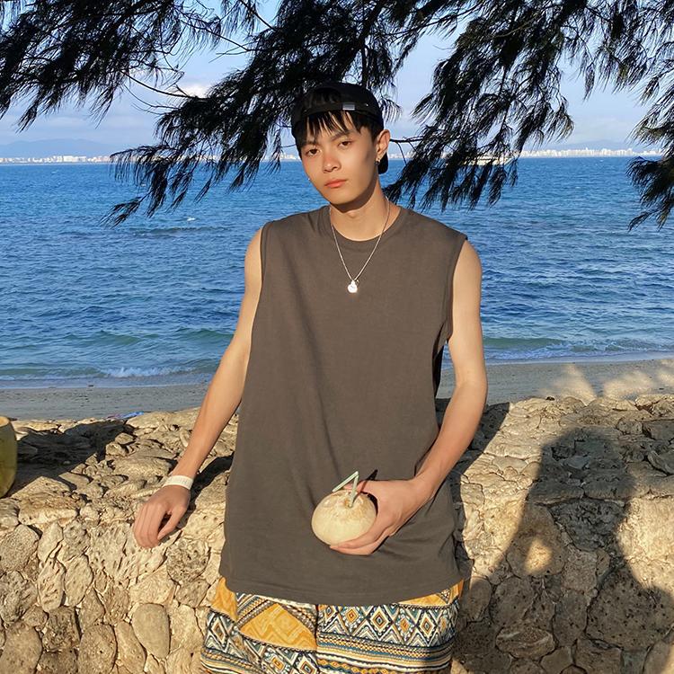 Hot 2025 | Áo Thun Tanktop Mùa Hè Form Rộng Áo Ba Lỗ Quảng Châu Cao Cấp | Không tay | Unisex - Hình ảnh 11