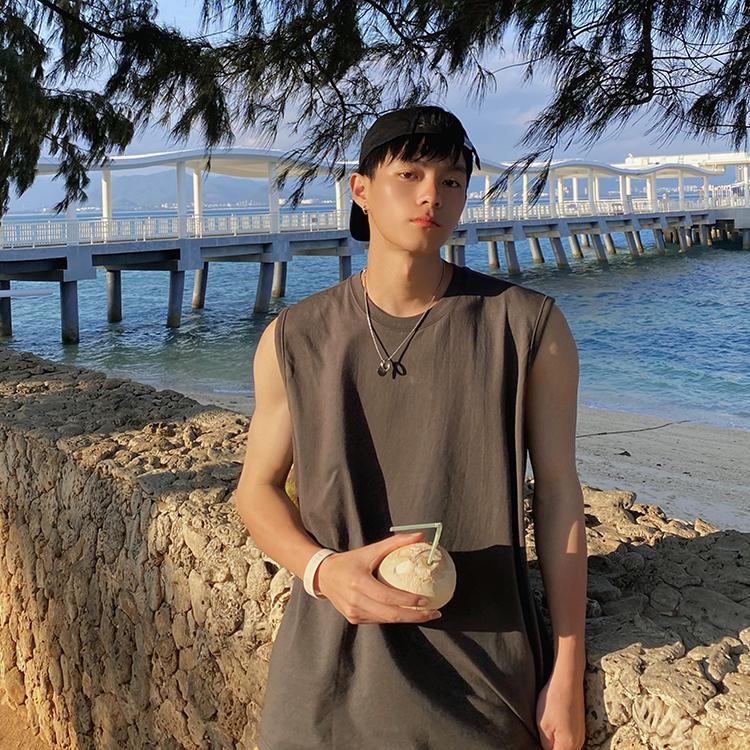 Hot 2025 | Áo Thun Tanktop Mùa Hè Form Rộng Áo Ba Lỗ Quảng Châu Cao Cấp | Không tay | Unisex - Hình ảnh 13