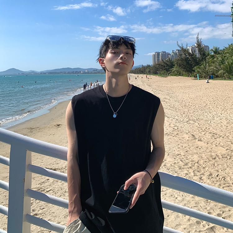 Hot 2025 | Áo Thun Tanktop Mùa Hè Form Rộng Áo Ba Lỗ Quảng Châu Cao Cấp | Không tay | Unisex - Hình ảnh 9