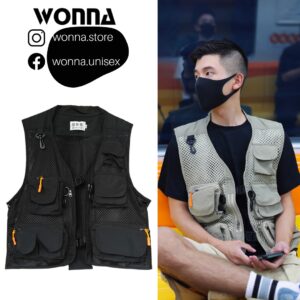 ÁO GILE Nhiều Túi Hộp Unisex Để Leo Núi Phượt M10